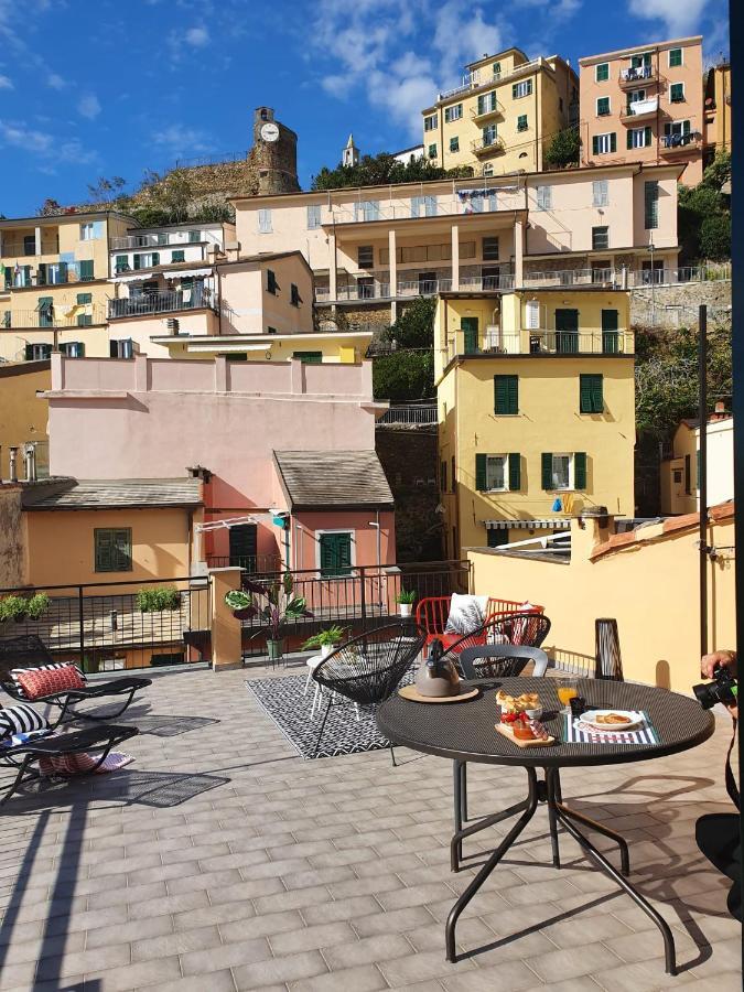 Appartamento Cà Vivaldi penthouse 5terreparco Riomaggiore Esterno foto