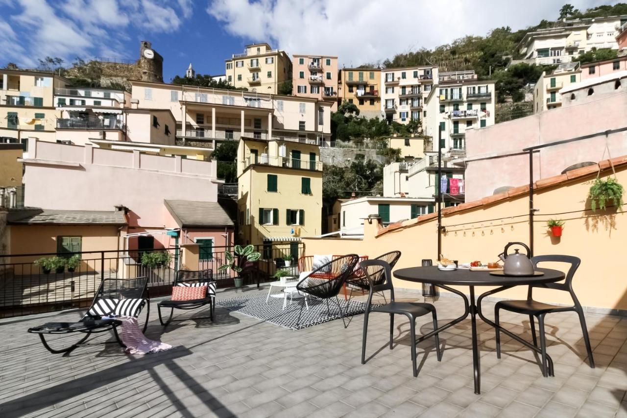 Appartamento Cà Vivaldi penthouse 5terreparco Riomaggiore Esterno foto